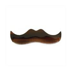 Morgan's 袖珍小鬍鬚梳 Moustache Comb - Amber