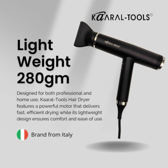 KAARAL-TOOLS KT-1316 Professional BLDC Hair Dryer